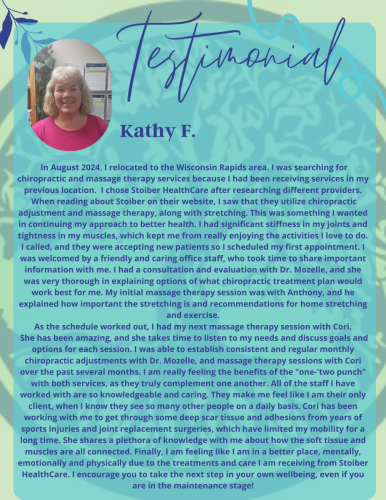 Copy of Kathy F Testimonial