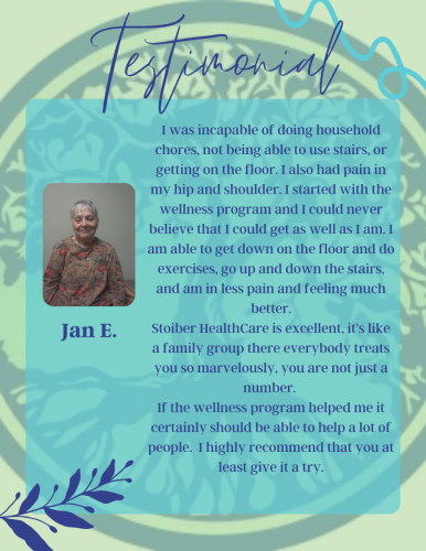 Jan E. Testimonial-tina